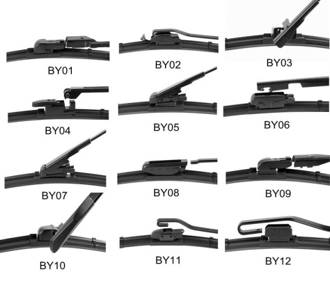 12 adapters &amp; suitable wiper arms